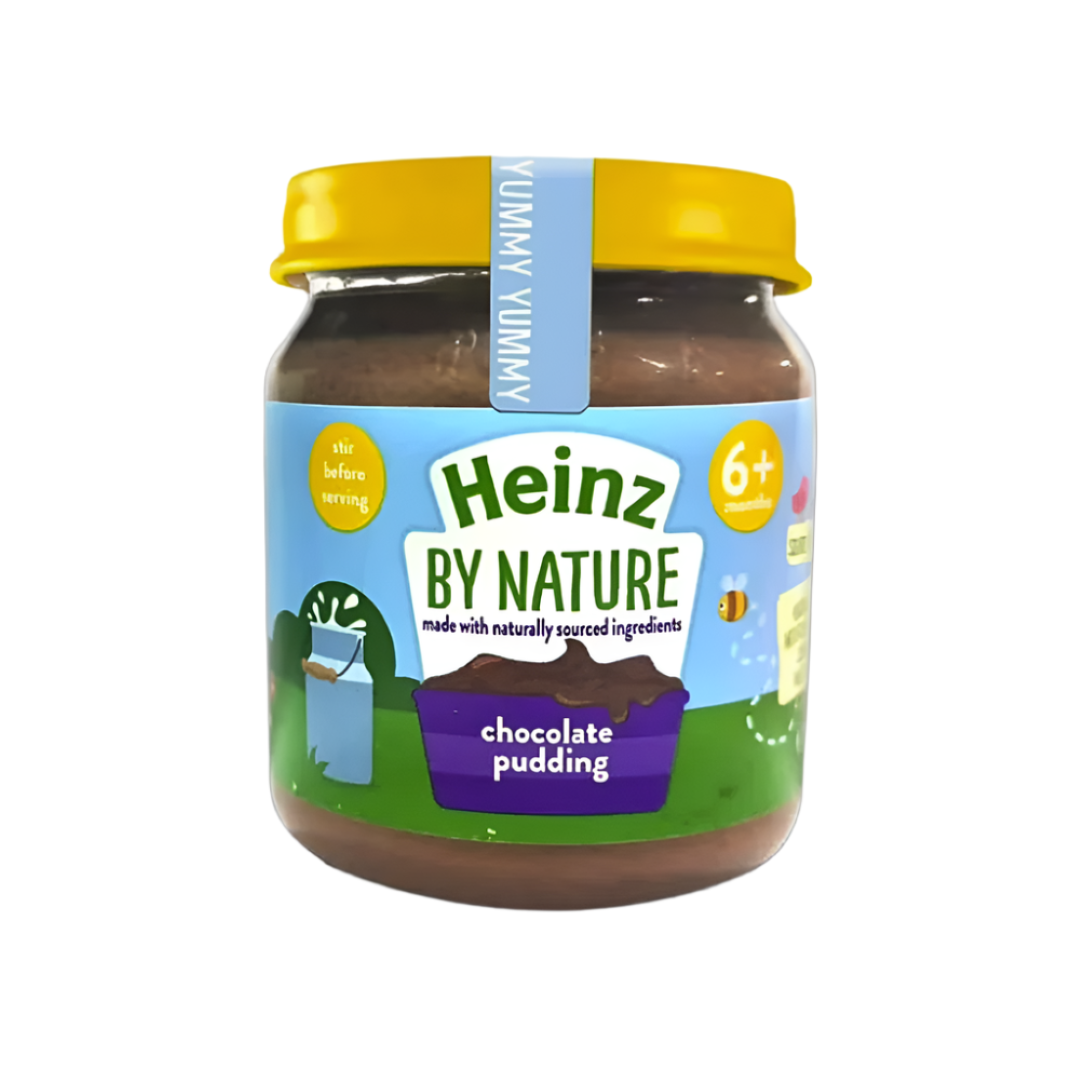 HEINZ CHOCOLATE PUDDING BABY FOOD 120G